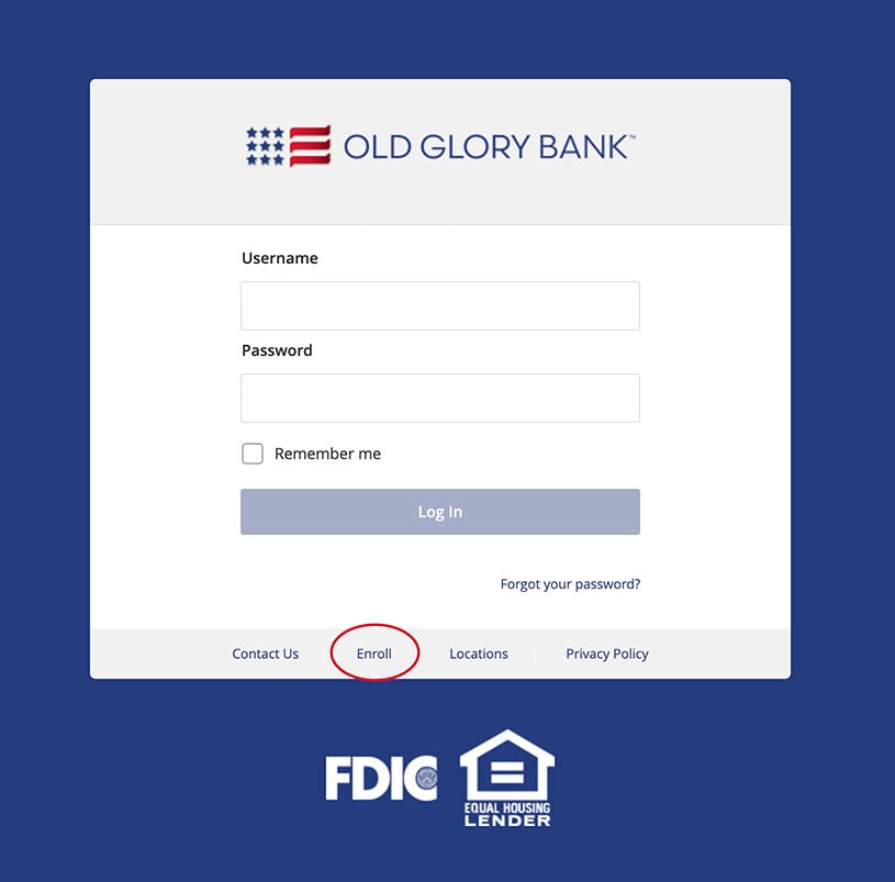 How do I choose a username and password? How do I access my accounts?